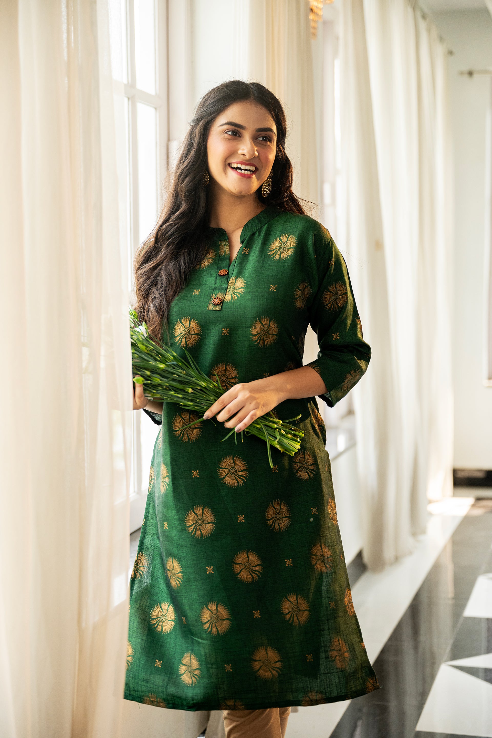 Regal Gold Kurti