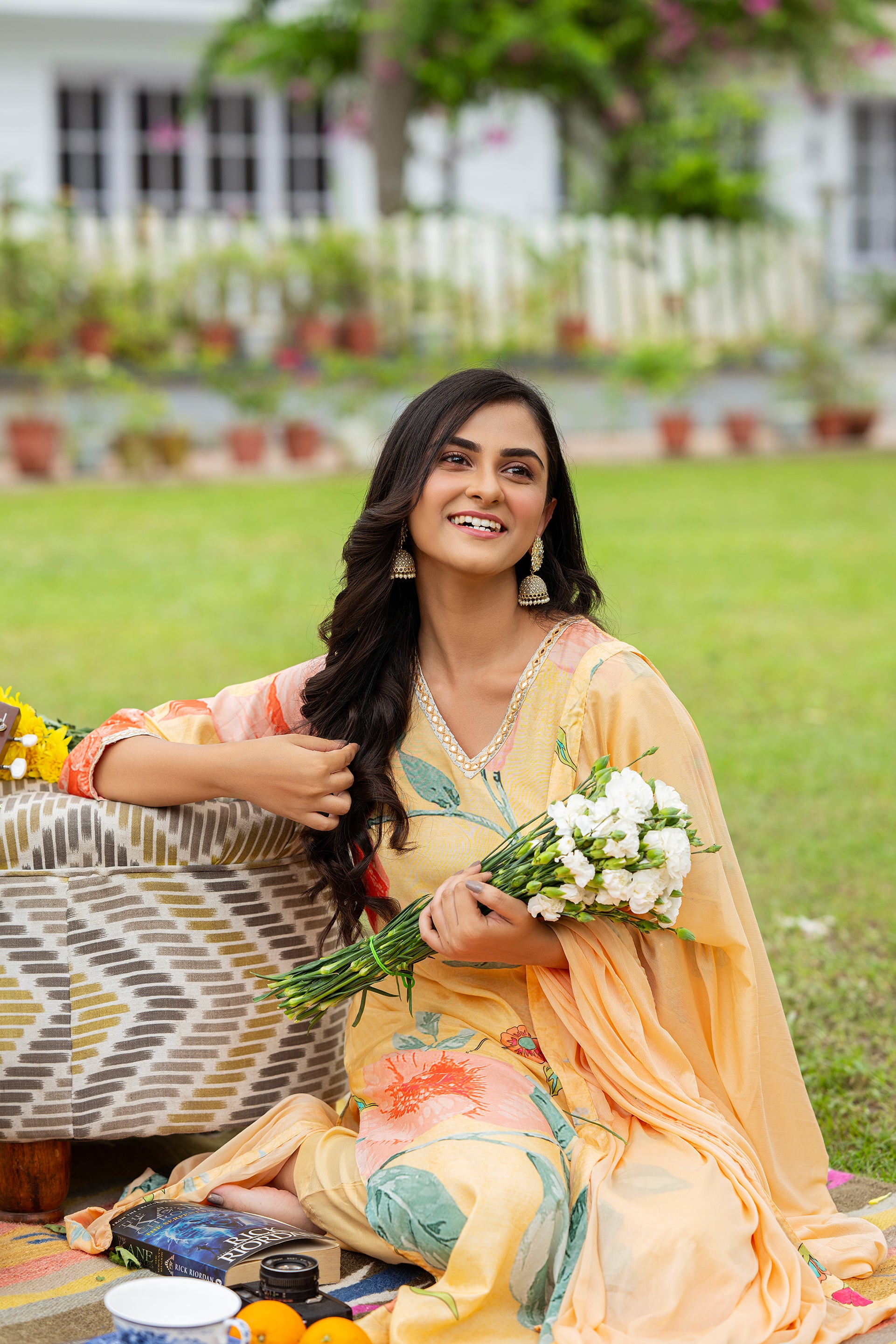 Sunshine Bloom Kurta Set
