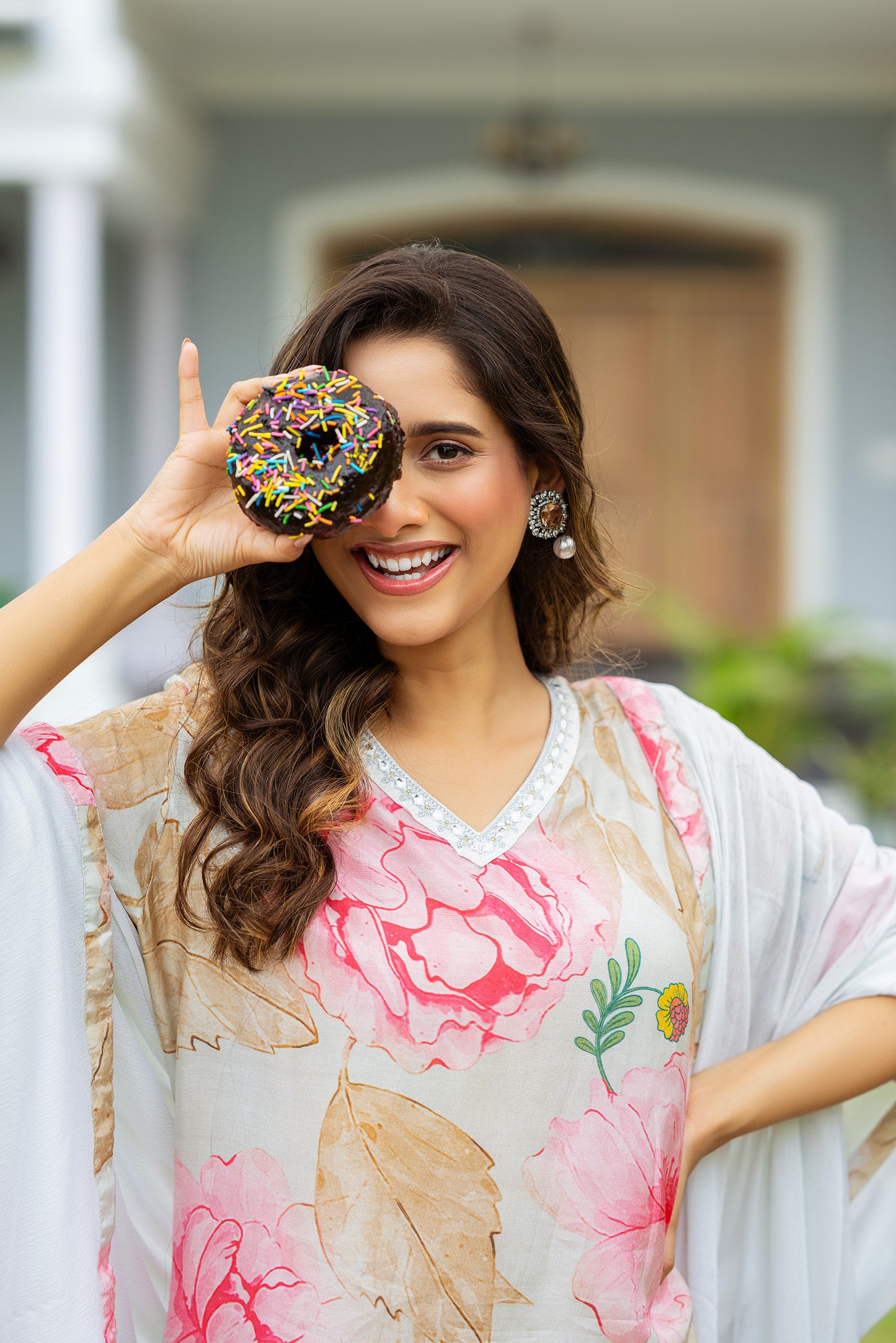 Blush Breeze Kurta Set