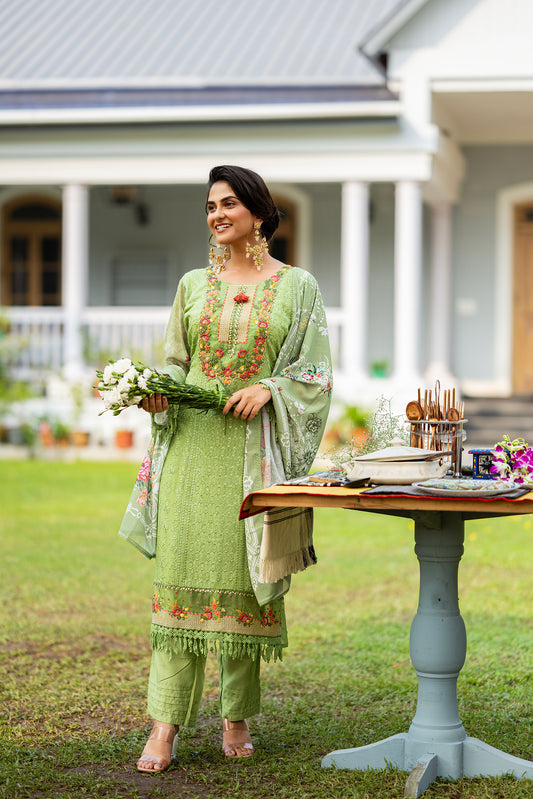 Meadow Grace Embroidered Suit