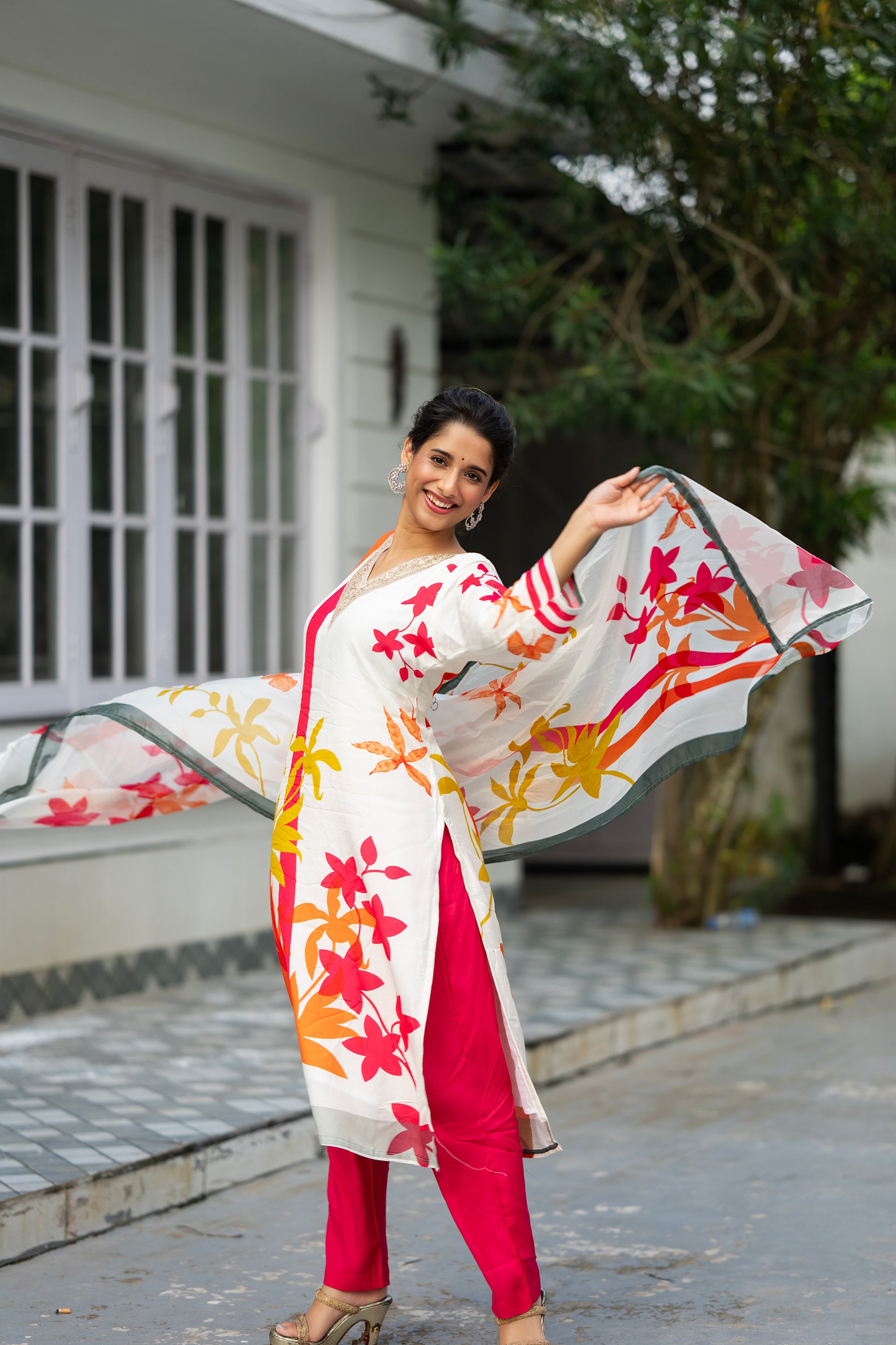 Bloom Essence Floral Suit Set
