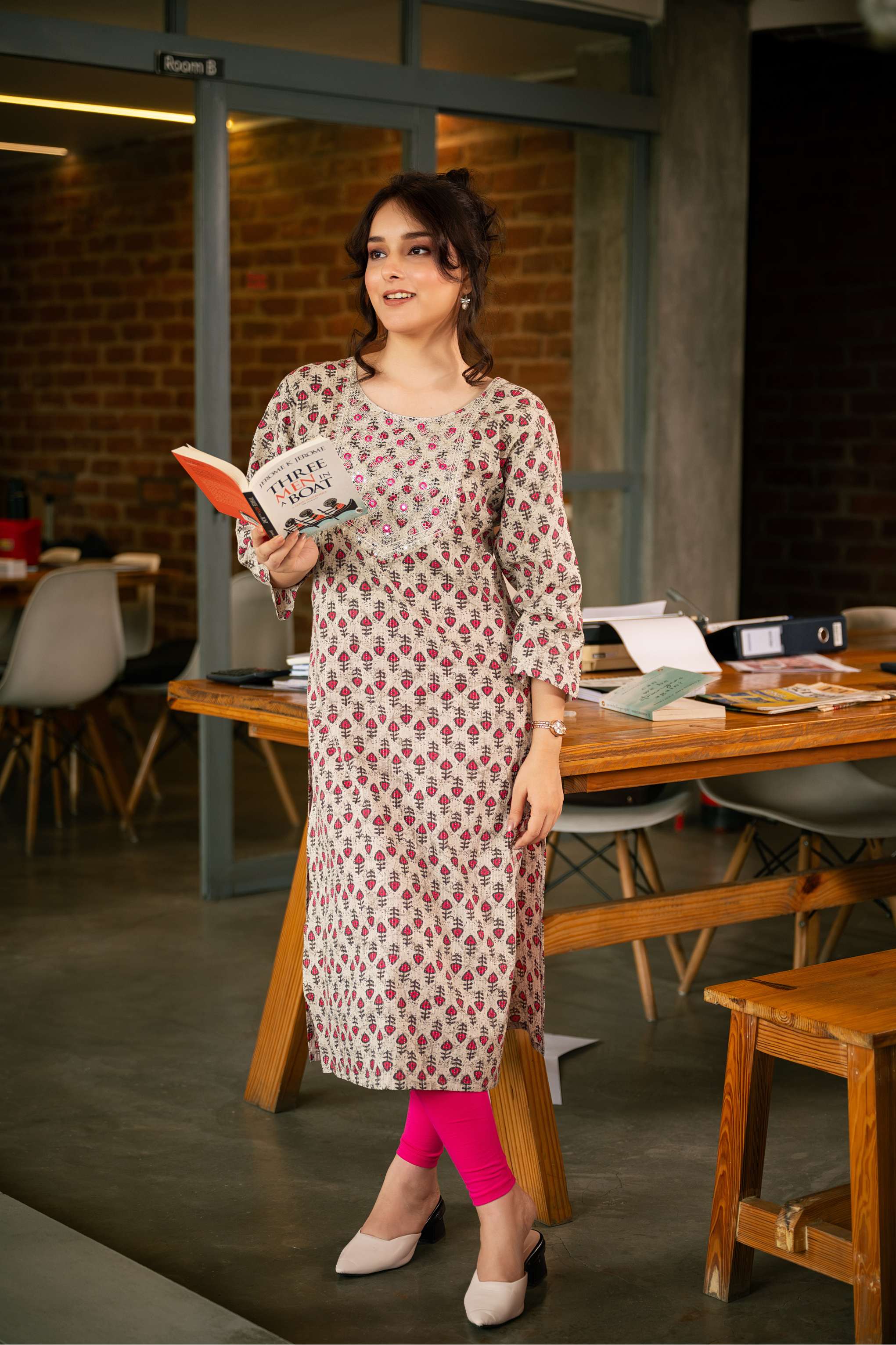 The Calista Sandstone Heritage Kurta