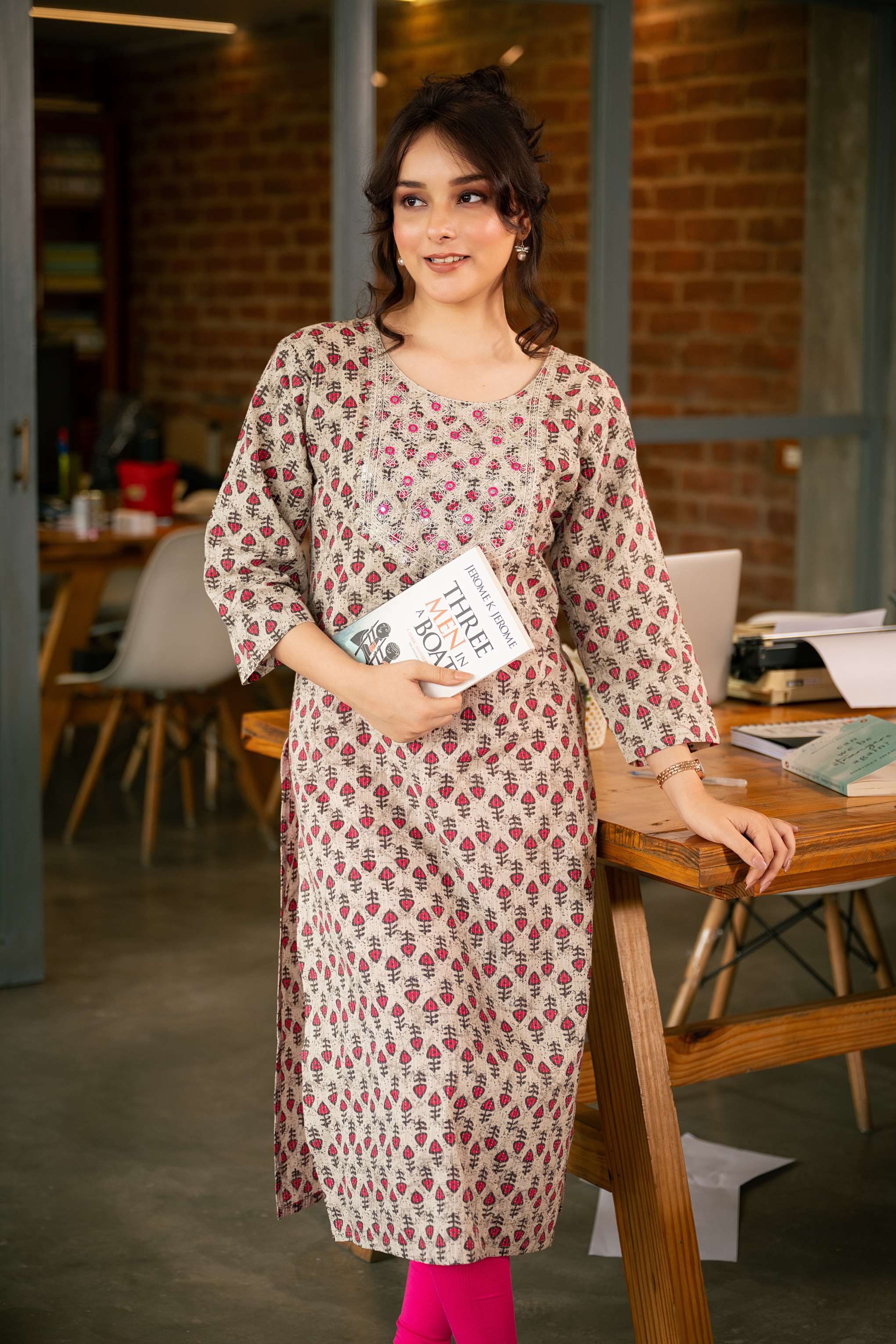 The Calista Sandstone Heritage Kurta